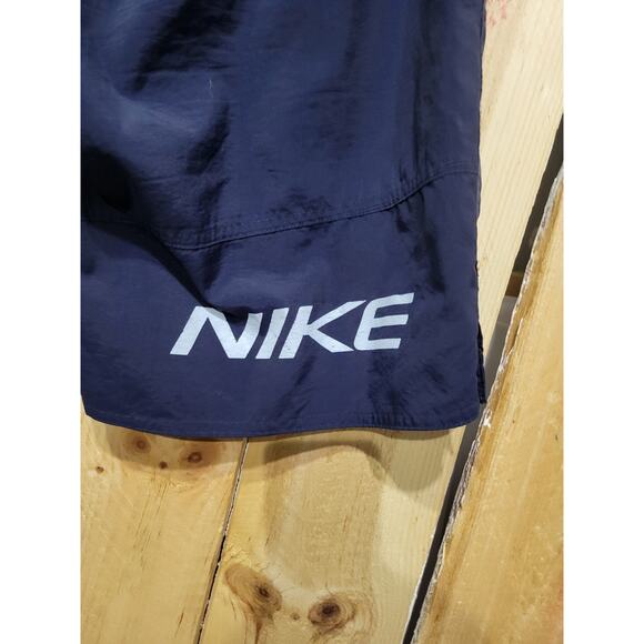 Vintage Y2k Nike Board Lined Swim Shorts Mens Medium Blue - Picture 5 of 10